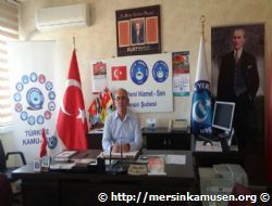TÜRKİYE KAMU SEN MERSİN İL BAŞKANI NİHAT AŞCI DAN BAYRAM MESAJI